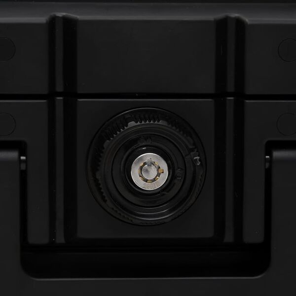 vidaXL Safe Box Black 38x32.5x16.5 cm