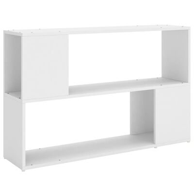 vidaXL Book Cabinet White 100x24x63 cm Engineered Wood, white vidaXL Book Cabinet White 100x24x63 cm Engineered Wood