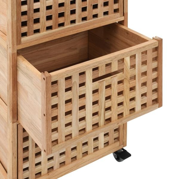 vidaXL Bathroom Cabinet 41x41x91 cm Solid Walnut Wood