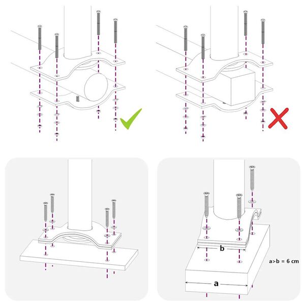 vidaXL Patio Retractable Side Awning 100 x 300 cm Grey