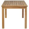 vidaXL Coffee Table Teak 90x50x45 cm