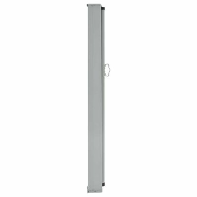 vidaXL Patio Retractable Side Awning 100 x 300 cm Grey, grey vidaXL Patio Retractable Side Awning 100 x 300 cm Grey