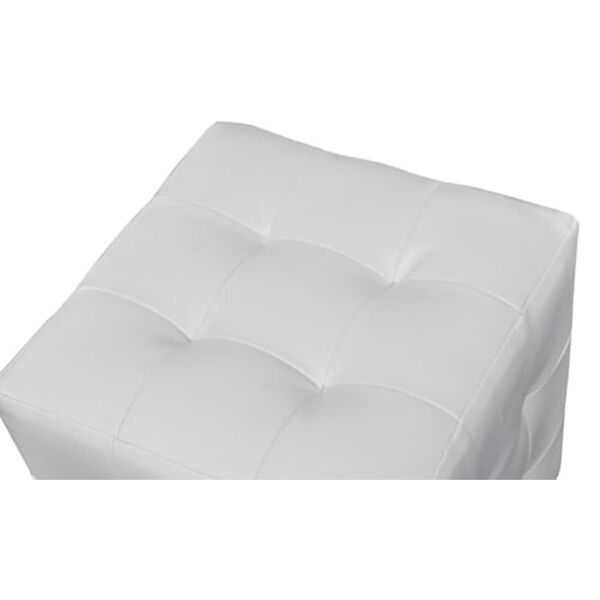 vidaXL Cubed Stools White