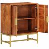 vidaXL Sideboard 60x35x75 cm Solid Wood Acacia