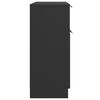 vidaXL Sideboard Black 60x30x70 cm Engineered Wood