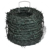 Barbed Wire Entanglement Wire Green Wire Roll 100 m,  Barbed Wire Entanglement Wire Green Wire Roll 100 m