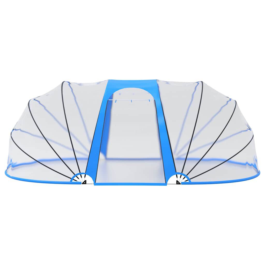 vidaXL Pool Dome Oval 530x410x210 cm