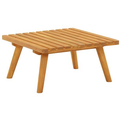 vidaXL Garden Footstool with Cushion 60x60x29 cm Solid Acacia Wood,  vidaXL Garden Footstool with Cushion 60x60x29 cm Solid Acacia Wood