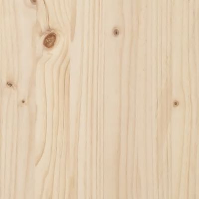 vidaXL Bed Frame without Mattress Solid Wood Pine 90x200cm, natural vidaXL Bed Frame without Mattress Solid Wood Pine 90x200cm