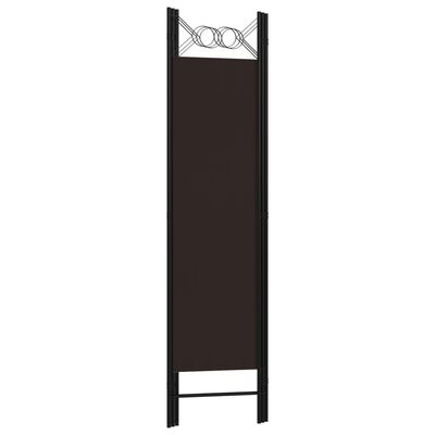 vidaXL 3-Panel Room Divider Brown 120x180 cm, brown vidaXL 3-Panel Room Divider Brown 120x180 cm