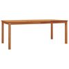 vidaXL 4 Piece Garden Dining Set Solid Wood Teak