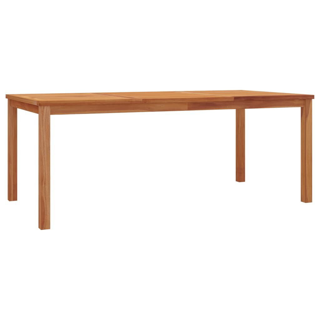 vidaXL 4 Piece Garden Dining Set Solid Wood Teak