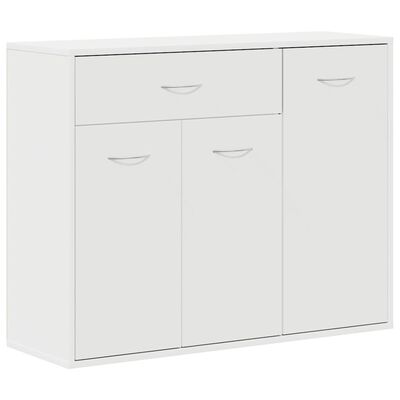 vidaXL Sideboard White 88x30x70 cm Engineered Wood, white vidaXL Sideboard White 88x30x70 cm Engineered Wood