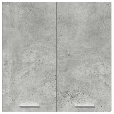 vidaXL Hanging Cabinet Concrete Grey 60x31x60 cm Engineered Wood, concrete grey vidaXL Hanging Cabinet Concrete Grey 60x31x60 cm Engineered Wood