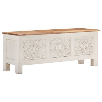 vidaXL Storage Box 110x30x40 cm Solid Acacia Wood,  vidaXL Storage Box 110x30x40 cm Solid Acacia Wood