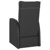 vidaXL 11 Piece Outdoor Dining Set with Cushions Poly Rattan Black