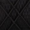 vidaXL Sun Lounger with Cushion and Tea Table Poly Rattan Black