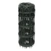 vidaXL Garden Border Fence Powder-coated Iron 25x0.65 m