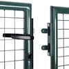 vidaXL Fence Gate Steel 300x100 cm Green