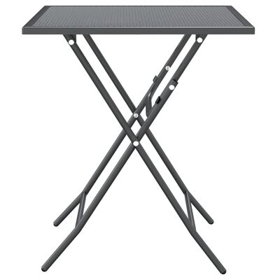 vidaXL 5 Piece Garden Dining Set Expanded Metal Mesh Anthracite,  vidaXL 5 Piece Garden Dining Set Expanded Metal Mesh Anthracite