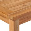vidaXL 7 Piece Garden Dining Set 150x90 cm Solid Teak Wood