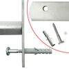 Adjustable Security Grille for Windows with 3 Crossbars 500-650 mm