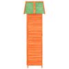 vidaXL Garden Tool Shed Brown 89x52.5x175 cm Solid Wood Pine