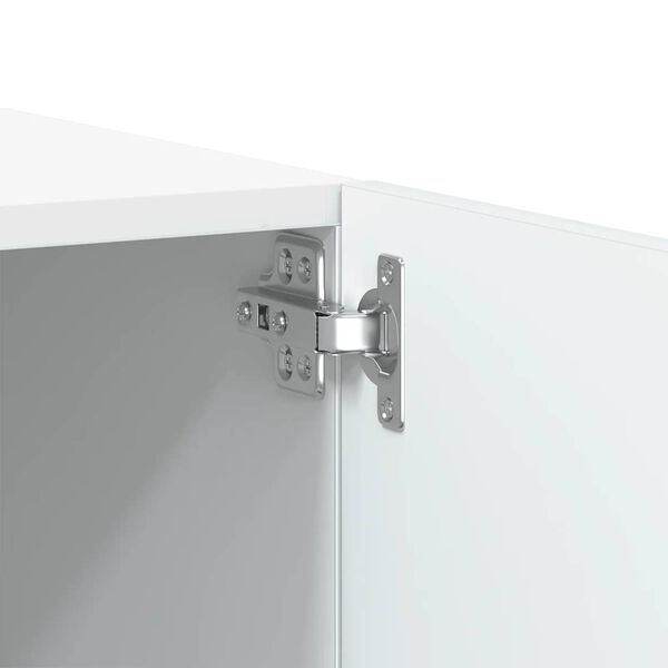 vidaXL TV Cabinet White 100x35x40 cm Engineered Wood