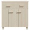 vidaXL Sideboard HAMAR Honey Brown 79x40x80 cm Solid Wood Pine