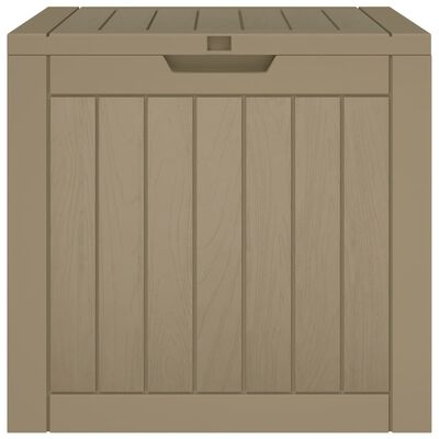 vidaXL Garden Storage Box Grey 55.5x43x53 cm Polypropylene, grey vidaXL Garden Storage Box Grey 55.5x43x53 cm Polypropylene