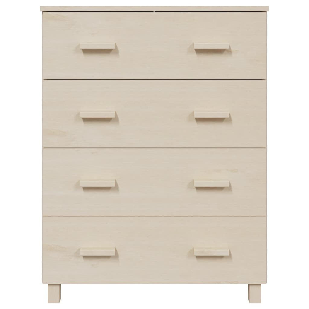 vidaXL Sideboard HAMAR Honey Brown 79x40x103.5 cm Solid Wood Pine