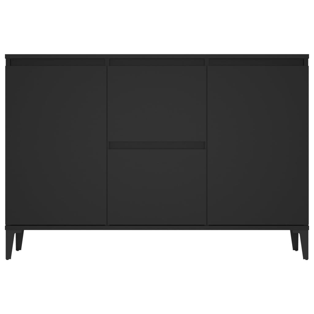 vidaXL Sideboard Black 104x35x70 cm Engineered Wood
