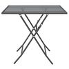vidaXL 5 Piece Garden Dining Set Expanded Metal Mesh Anthracite