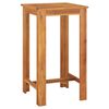 vidaXL 3 Piece Garden Bar Set Black Solid Wood Acacia and Poly Rattan