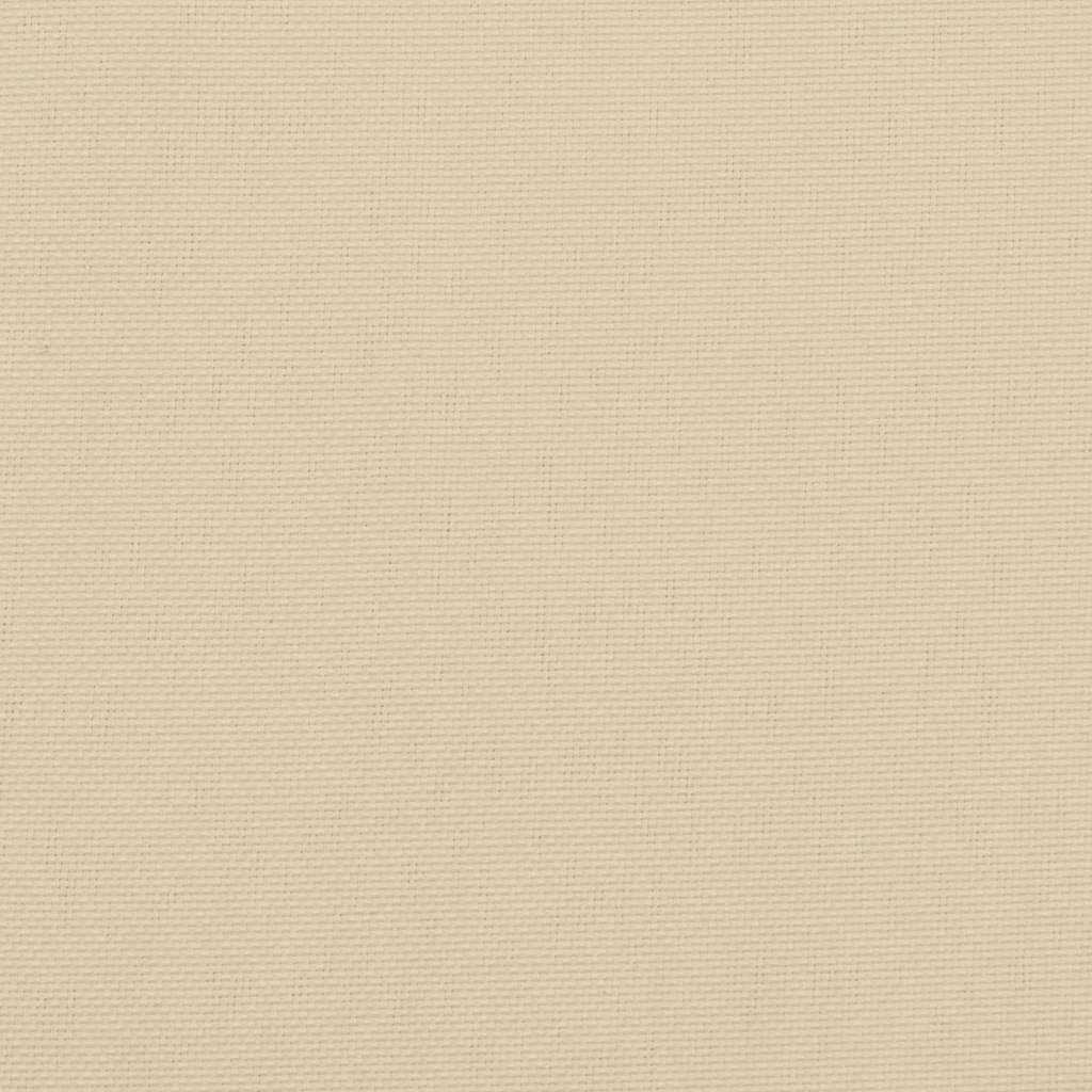 vidaXL Sun Lounger Cushion Beige 180x60x4 cm Oxford Fabric