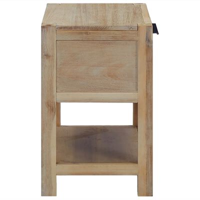 vidaXL Nightstands with Drawers 2 pcs 40x30x48 cm Solid Acacia Wood