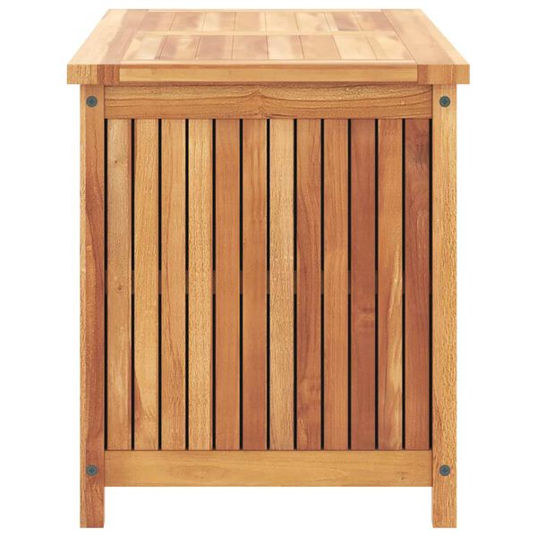 vidaXL Garden Storage Box 90x50x58 cm Solid Teak Wood