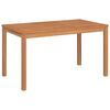 vidaXL 5 Piece Garden Dining Set Solid Wood Teak