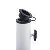 vidaXL Umbrella Base White 12 kg 48 cm Cast Iron