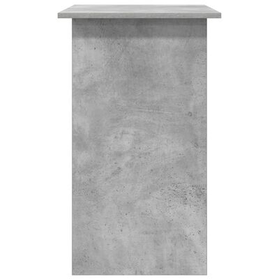vidaXL Desk Concrete Grey 80x45x74 cm Engineered Wood