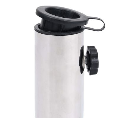 vidaXL Umbrella Base Black 40x28x4 cm Granite, black vidaXL Umbrella Base Black 40x28x4 cm Granite