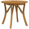 vidaXL Garden Table &Oslash; 85 cm Solid Wood Acacia