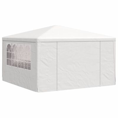 vidaXL Professional Party Tent with Side Walls 4x4 m White 90 g/m?, white vidaXL Professional Party Tent with Side Walls 4x4 m White 90 g/m?
