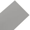 vidaXL Garden Edgings 4 pcs Grey 10 m 20 cm Polyethylene