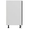 vidaXL Bottom Cabinet Black 60x46x81.5 cm Engineered Wood