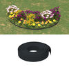vidaXL Garden Edgings 2 pcs Black 10 m 10 cm Polyethylene
