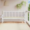 vidaXL Garden Bench Cushion Cream 200x50x4 cm Oxford Fabric