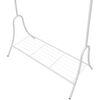 vidaXL Clothing Rack White Steel