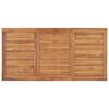 vidaXL 5 Piece Garden Dining Set 160x80 cm Solid Teak Wood