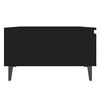 vidaXL Coffee Table Black 90x60x35 cm Engineered Wood